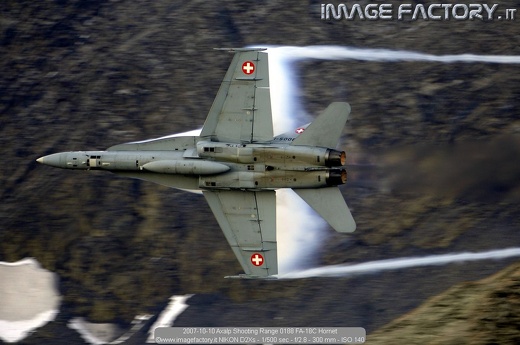 2007-10-10 Axalp Shooting Range 0188 FA-18C Hornet